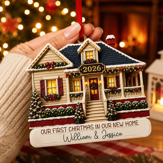 Where New Memories Begin - Real 3D Raised Ornament