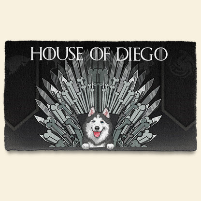 Dog Throne - Personalized Doormat - Funny, Birthday Gift For Dog Lovers Banner1_b3570c53-5472-460b-bd07-13edcb4a53cb.jpg