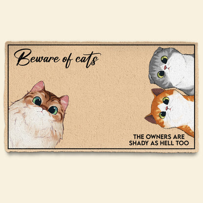 Beware Of Cats- Personalized Doormat - Funny Gift For Cat Lovers Banner1_dc6b10ab-cc22-4d39-8477-f12f6931f9ec.jpg
