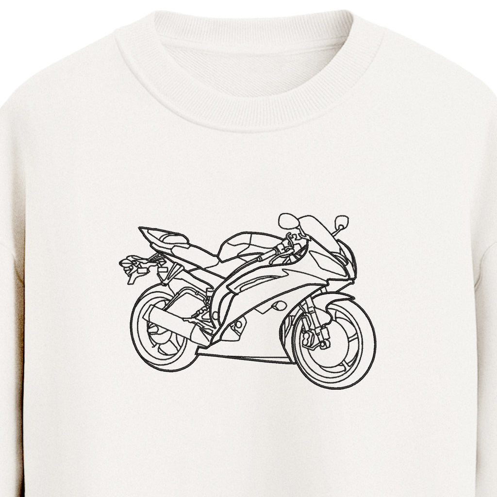 Custom Motorcycle Portrait Outline Embroidered Shirt Banner2014R6.jpg?v=1743397455