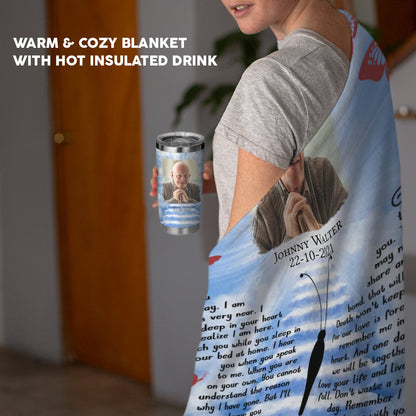 I Never Left You Custom Photo Blanket Memorial Banner2_4.jpg?v=1740559623