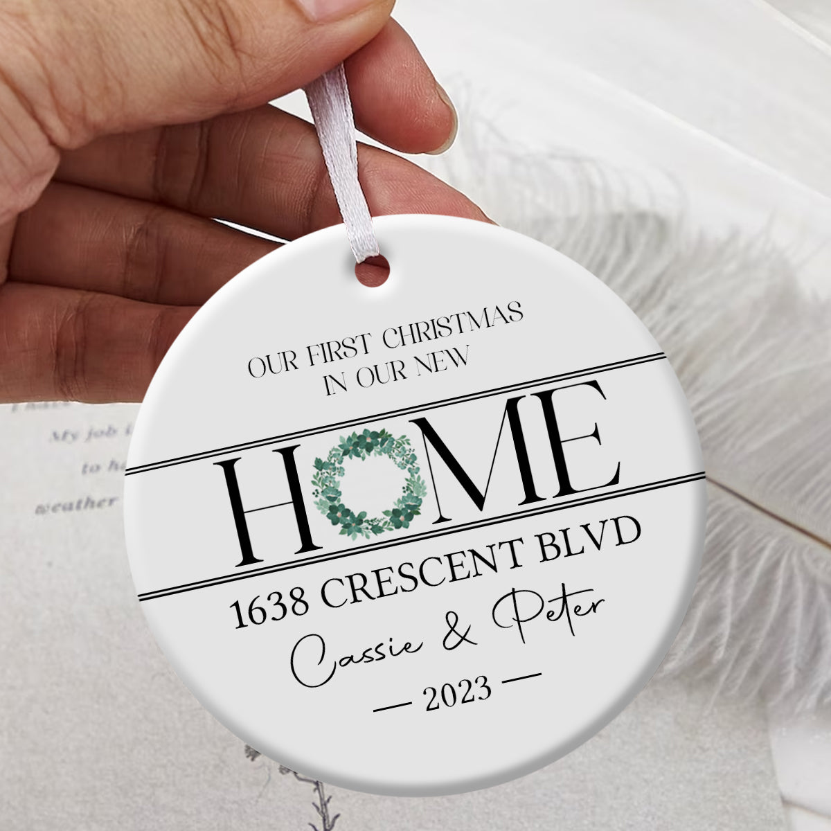 New Home Christmas Wreath - Personalized Ornament - Christmas Gift Banner2_54a707bd-2ab6-4975-ad87-2f1e76bb98cb.jpg
