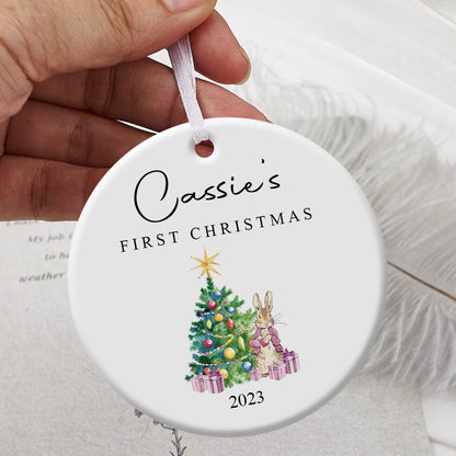 Rabbit's First Christmas Baby Girl - Personalized Ornament - Christmas Gift Banner2_b84b4932-0439-44d3-81ec-dd25f1997aa7.jpg