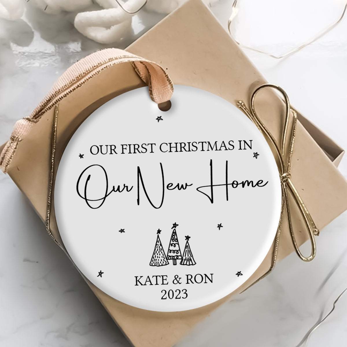 Our First Christmas In Our New Home - Personalized Ornament - Christmas Gift Banner3_5f3405da-a43d-4390-aeb8-f3aa24b36ed6.jpg