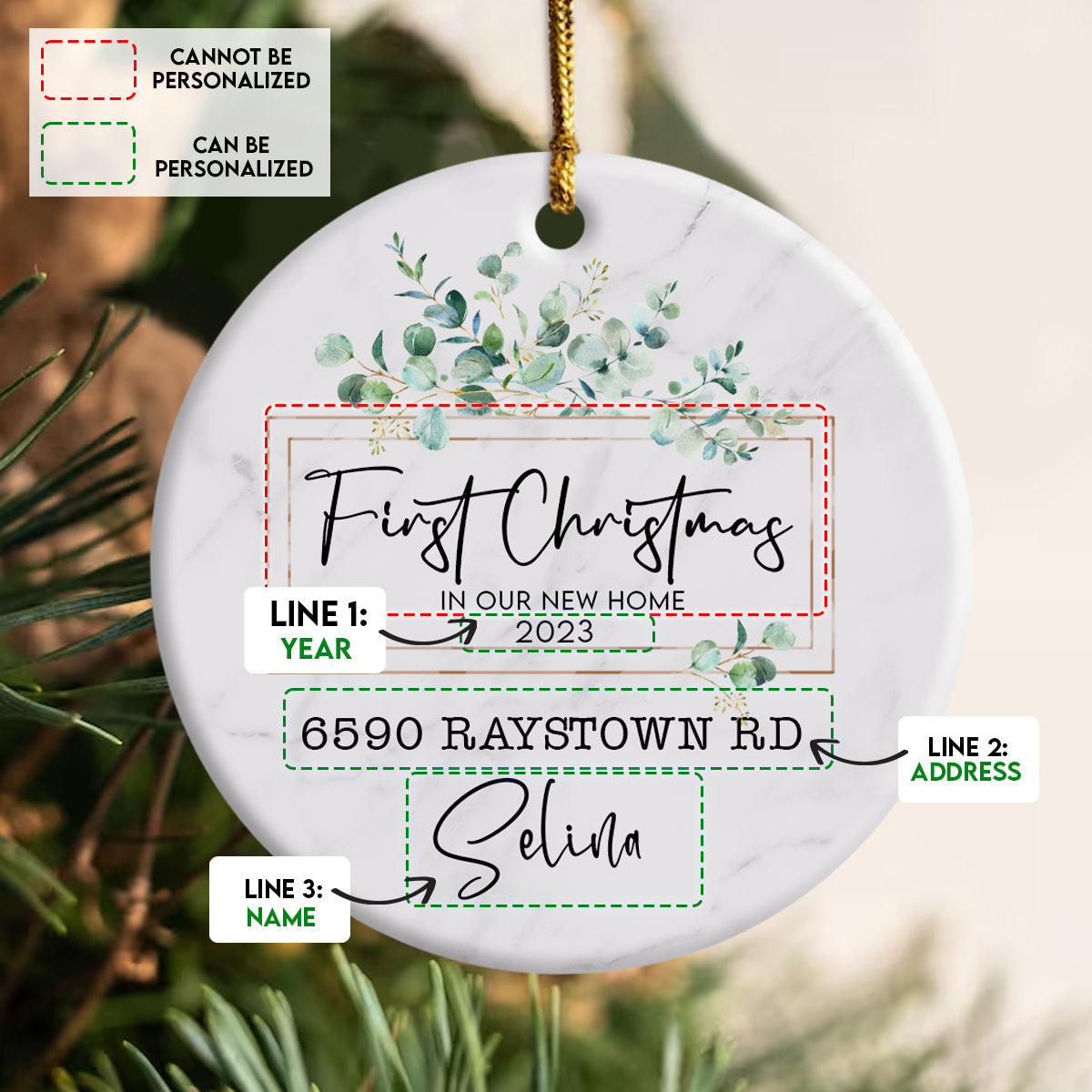 First Christmas In Our New Home - Personalized Ornament - Christmas Gift Banner4_4abd0737-1d7d-4564-8bce-3d3401edd6da.jpg