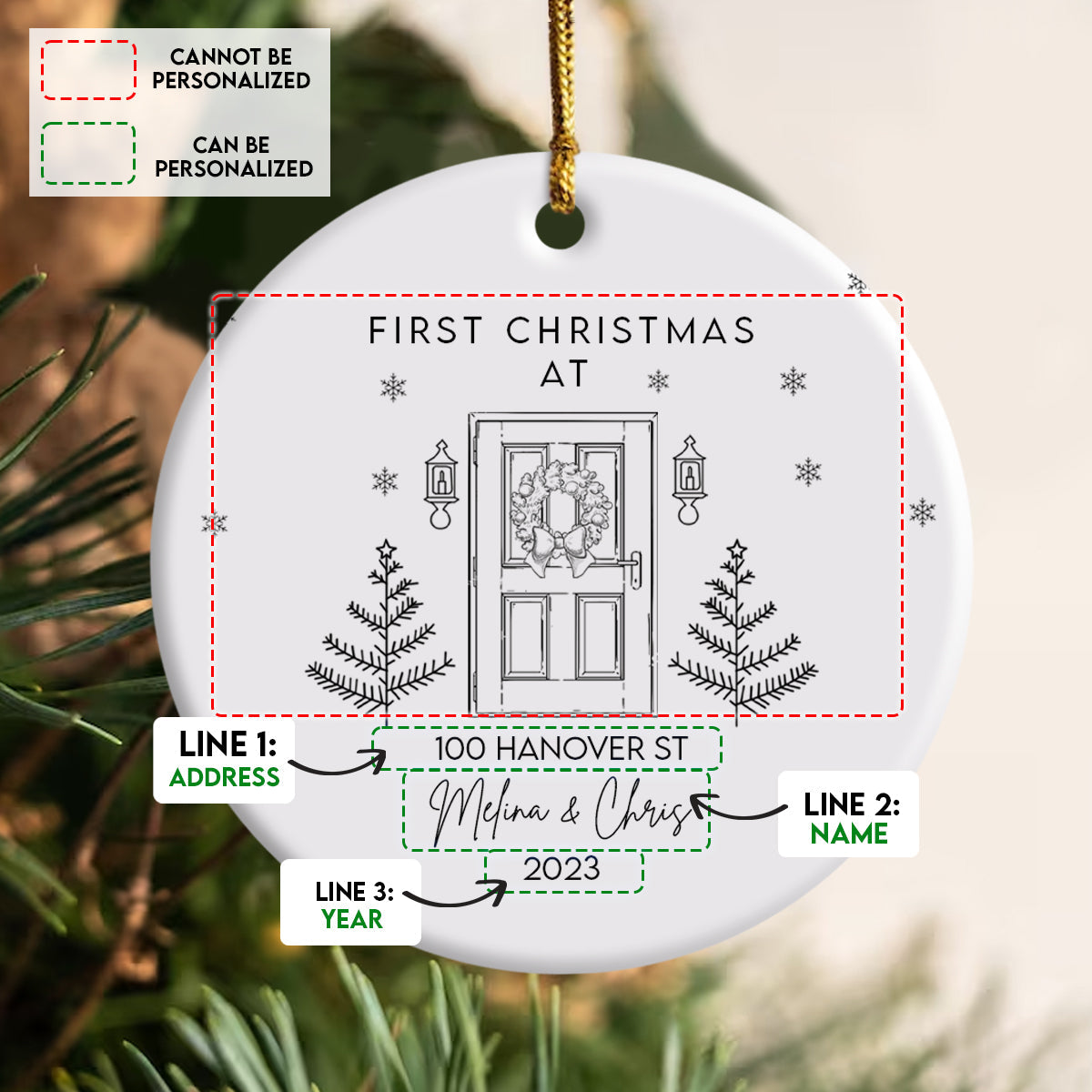 New Home With Christmas Door - Personalized Ornament - Christmas Gift Banner4_c8b68a7d-bc7a-47ca-9eb7-566dda17f468.jpg