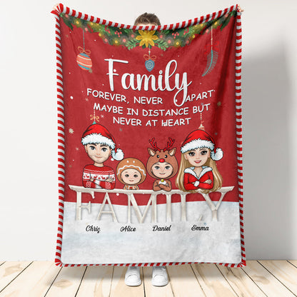 Family Never Apart Christmas - Personalized Blanket - Christmas Gift For Family Banner6_2c8896f3-05ac-4654-9f8e-58e5bb3288b2.jpg