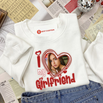 I Love My Girlfriend Custom Photo - Personalized Apparel - Gift For Boyfriend BannerSweaterILoveMyGirlfriendCustomPhoto-PersonalizedApparel-GiftForBoyfriend.jpg