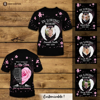 I Miss You Personalized Photo 3D All Over Print Shirt Memorial Gift BannerTshirtFB.jpg