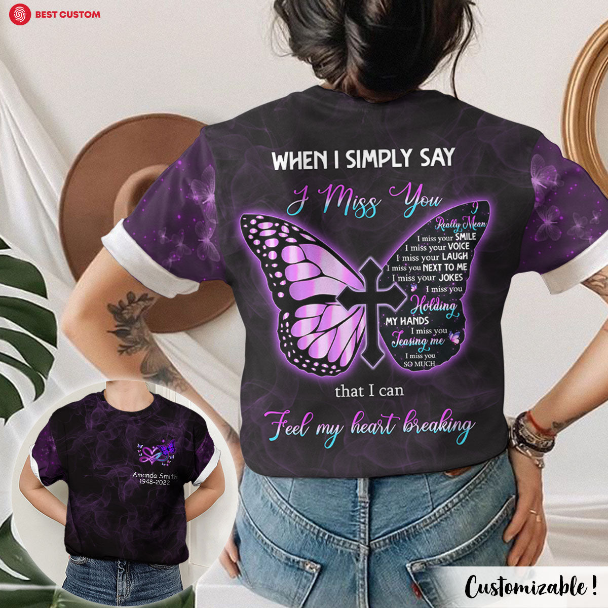 I Can Feel My Heart Breaking - Personalized 3D All Over Print Shirt - Memorial BannerTshirtFB_f84b8864-6220-4c13-9353-d6037dc9cb97.jpg