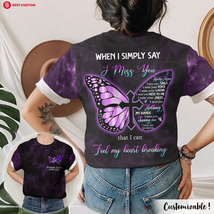 I Can Feel My Heart Breaking - Personalized 3D All Over Print Shirt - Memorial BannerTshirtFB_f84b8864-6220-4c13-9353-d6037dc9cb97.jpg