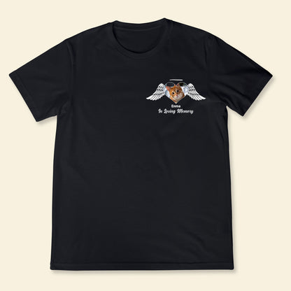 In Loving Memory - Personalized Apparel - Gift For Cat Lover, Memorial BannerTshirt_71209863-0bf1-4f06-b85f-3135d4d42c6c.jpg