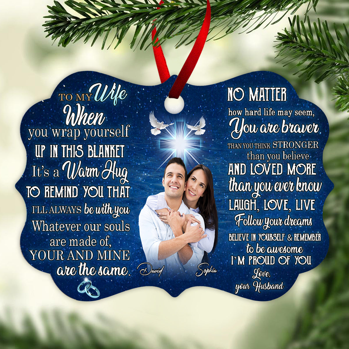 To My Wife When You Wrap Yourself Up -Personalized Ornament - Gift For Wife Banner_16e28a00-37f8-40ca-acde-1d78b5c22026.jpg