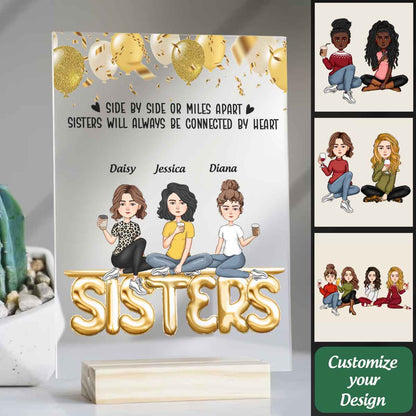 Sisters Will Always Be Connected By Heart - Personalized Acrylic Plaque - Loving, Birthday Gift For Sisters Banner_99df1d80-3b71-4d40-9aab-91768fc518cf.jpg