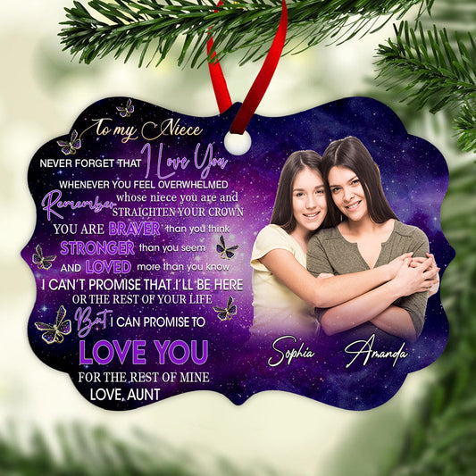 To My Niece Never Forget That I Love You - Personalized Ornament - Gift For Niece Banner_a8915da7-c113-4c24-9022-160c8716b1da.jpg