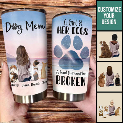Angel Dog A Girl And Her Dogs A Bond Can't Be Broken - Personalized Tumbler - Birthday Mother's Day Gifts For Dog Mom Banner_f41edd8a-c416-4fab-8c7a-adbad17f5c5d.jpg