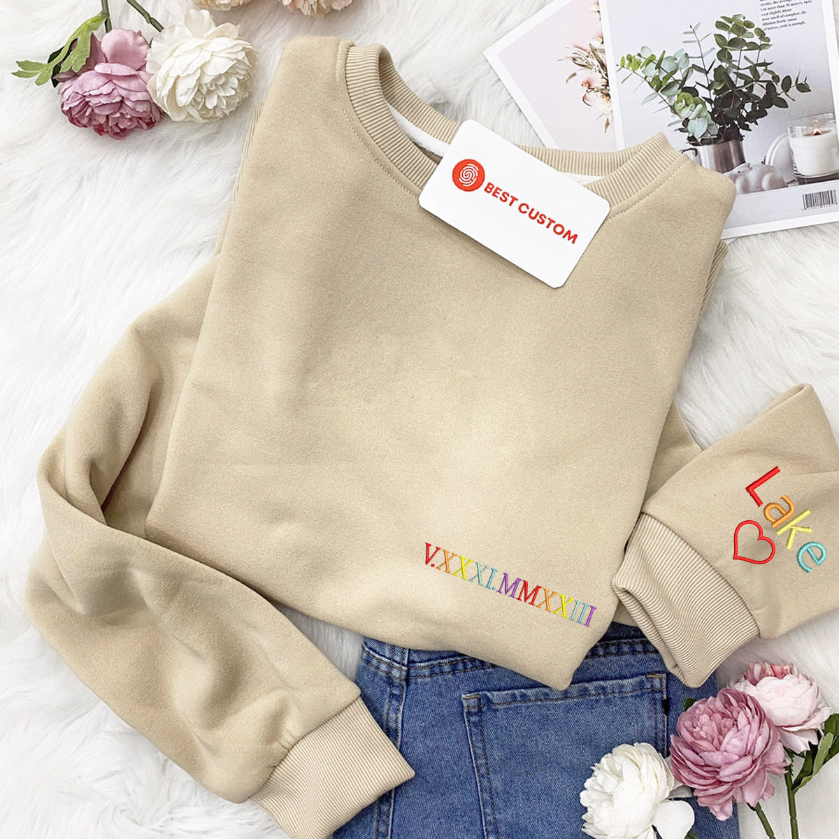 Custom Rainbow Roman Numerals - Personalized Embroidered Apparel - Gift For Couple BannerfbCustomRainbowRomanNumerals-PersonalizedEmbroideredApparel-GiftForCouple_854d0a62-35e5-4bf2-93d6-799d6b1a6a44.jpg
