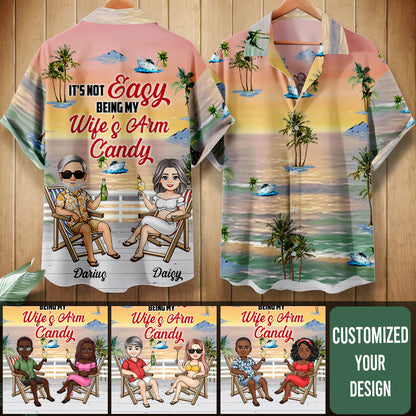 It's Not Easy Being My Wife's Arm Candy - Personalized Hawaiian Shirt - Gift For Husband BannerfbIt_sNotEasyBeingMyWife_sArmCandy-PersonalizedHawaiianShirt-GiftForHusband.jpg