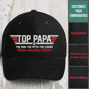 Top DAD - Personalized Embroidered Cap - Gift For Father BannerfbTopDAD-PersonalizedEmbroideredCap-GiftForFather_18d9f931-1415-4ace-8242-77b9a18d70ed.jpg?v=1691811587