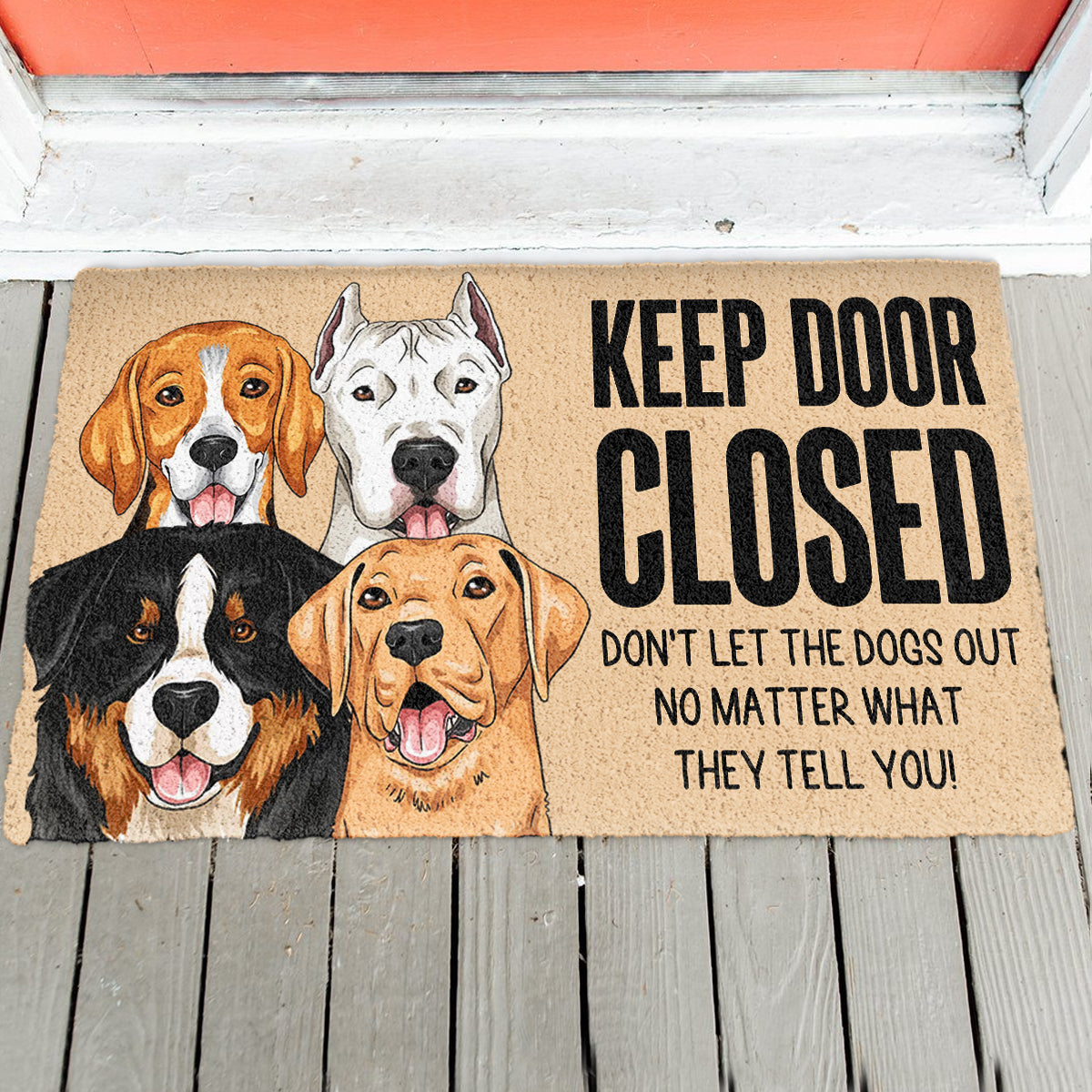 Keep Door Closed - Personalized Doormat - Funny Gift For Dog Lovers Bannergg_046f7443-f705-4ba3-b494-38c82b07de02.jpg