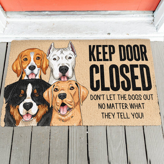 Keep Door Closed - Personalized Doormat - Funny Gift For Dog Lovers Bannergg_046f7443-f705-4ba3-b494-38c82b07de02.jpg
