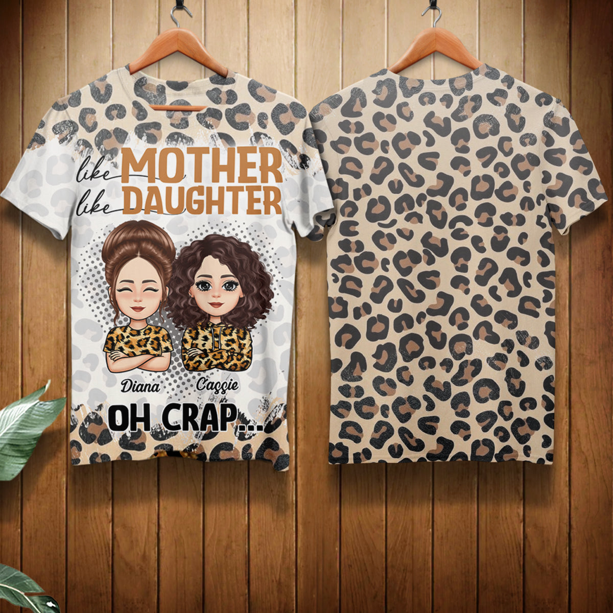 Like Mother Like Daughter - Personalized 3D All Over Print Shirt - Gift For Mom, Mum, Mother's Day Bannergg_0640e5bb-3c97-4bbf-9fbb-125b6e99556a.jpg