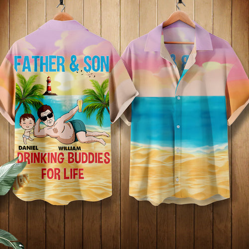 Drinking Buddies For Life - Personalized AOP Haiwaiian Shirt - Funny Gift For Father, Daddy, Dad, Father's Day Bannergg_0d4aea79-c67d-4a85-97c4-ddf1220d5d8a.jpg