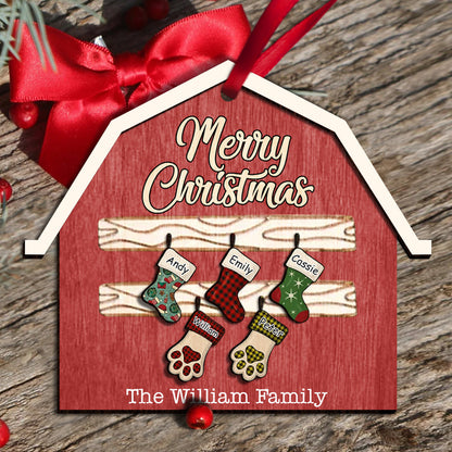 House With Christmas Sockings - Personalized Layered Wooden Ornament - Christmas Gift For Family Bannergg_562a2833-4eda-45ec-91dc-49afd8f39f0b.jpg