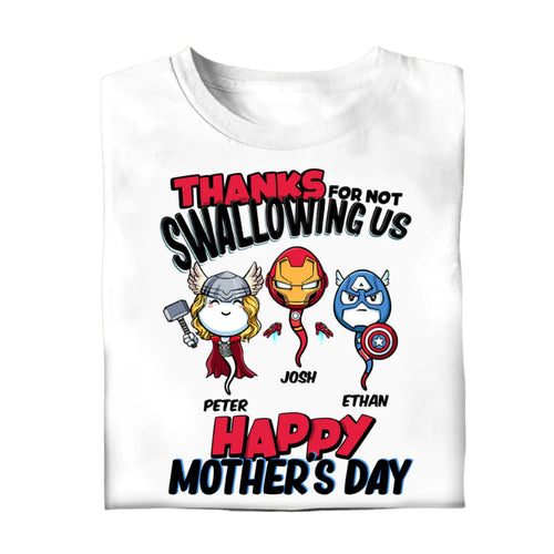 Multiverse Thanks For Not Swallowing Us - Personalized Shirt - Mother's Day, Funny, Birthday Gift For Mom, Mother, Wife Bannergg_ae512fae-f4ba-4cd8-8926-22c648fe1def.jpg
