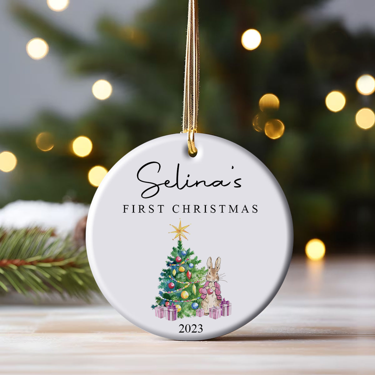 Rabbit's First Christmas Baby Girl - Personalized Ornament - Christmas Gift Bannergg_b61c11b0-279b-4aab-b357-b6e0d3863c4c.jpg