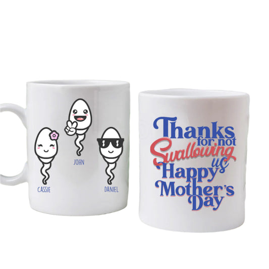 Thanks For Not Swallowing Us - Personalized Mug - Mother's Day, Funny, Birthday Gift For Mom, Mother, Wife Mug - Gift For Mom Bannergg_ba085005-cdf1-4b7b-b9c2-1adf0c8e7dd8.jpg