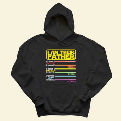 I Am Their Father - Personalized Apparel - Gift For Father, Dad, Daddy, Father's Day Bannerhoodie.jpg