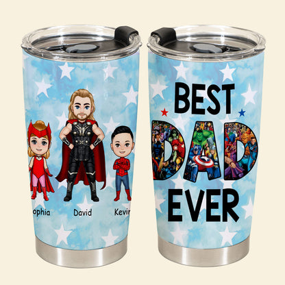 Best Dad Ever Superhero - Personalized Tumbler - Loving Gift For Father, Dad, Father's Day, Birthday Gift BestDadEverSuperhero-4.jpg
