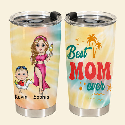Best Mom Grandma Ever - Personalized Tumbler - Gift For Mom, Grandma, Mother's Day, Loving, Birthday Gift BestMomGrandmaEverTumbler-4.jpg