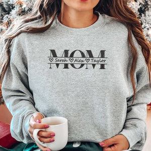 Custom Mama Sweatshirt with Kid Name Personalized Embroidered Shirt Gift For Mother, Mother's Day Gift Bn-7.jpg