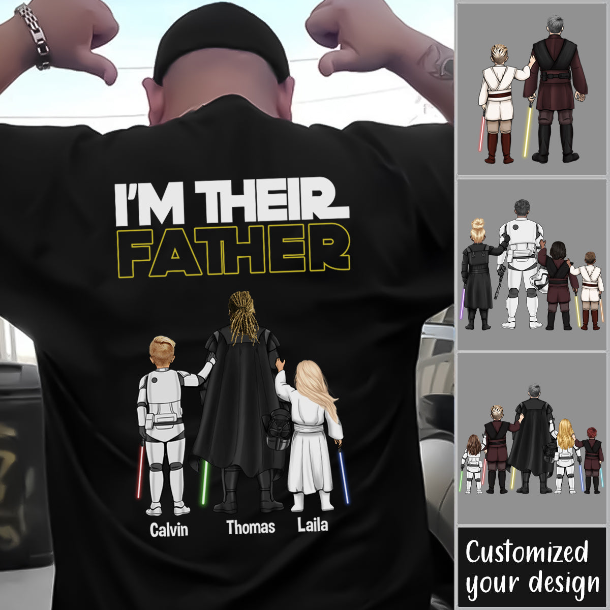 I'm Their Father - Personalized Apparel - Gift For Father, Daddy, Father's Day, Birthday Gift Bn-fb-646198ccaef80d0008e90b71-FIX.jpg