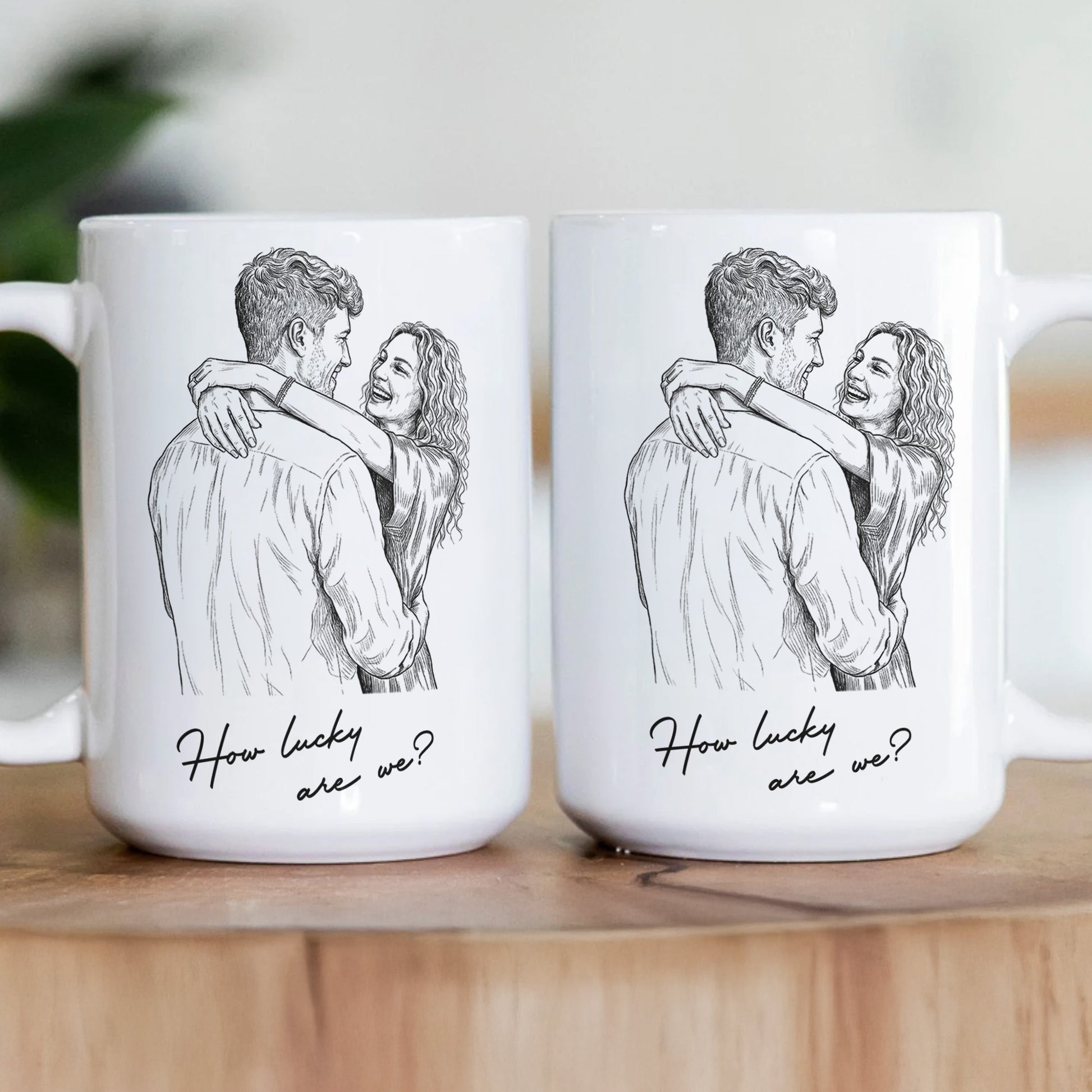 Custom Couple Photo Portrait How Lucky Are We Gift For Him, Her Custom-Couple-Photo-Portrait-How-Lucky-Are-We-Gift-For-Him-Her-Personalized-Photo-Mug_4_6f7b6350-65d3-48c9-bfd9-42c2d7382a21.jpg