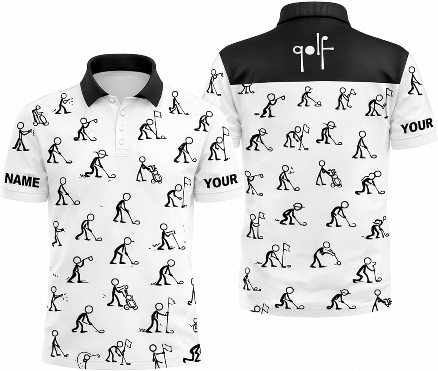 GIA26031704 CustomGolfPoloShirtStickFigurePatternPersonalizedNamePerformanceGolfShirtMenBlack1.jpg