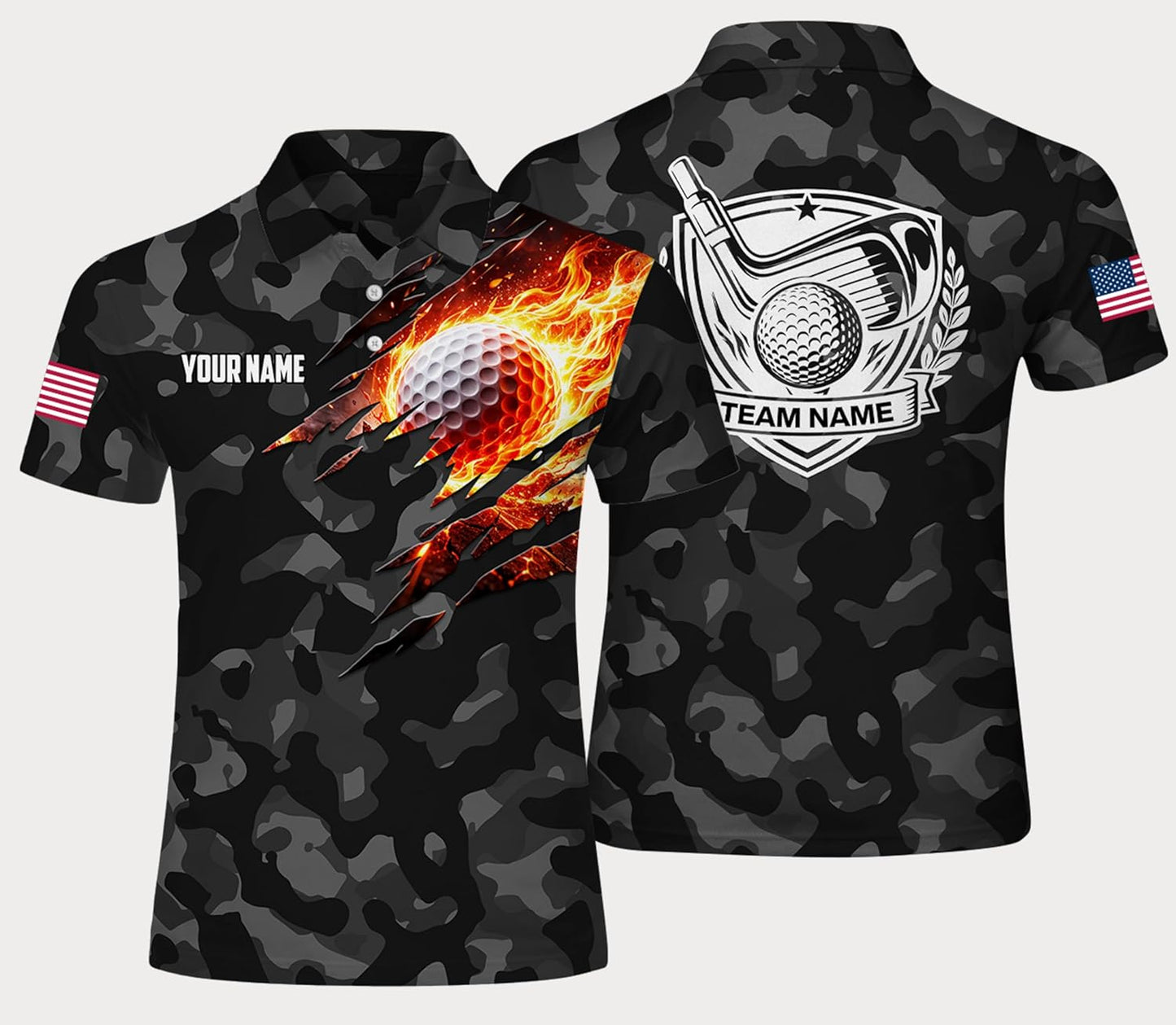 HIE26022307 CustomNameCamoGolfPoloShirtFlamingBallGraphicPerformanceShortSleeve5.jpg