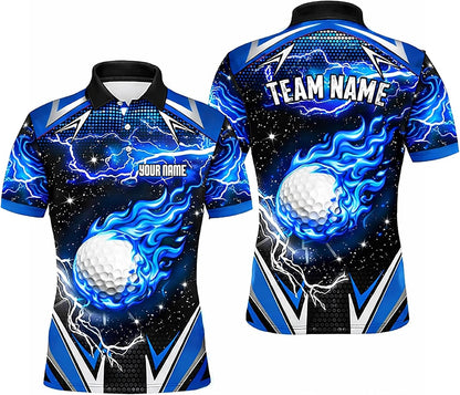 GIA26031004 CustomNameGolfPoloShirtBlueFlameGolfBallLightningPerformancePoloforMen1.jpg