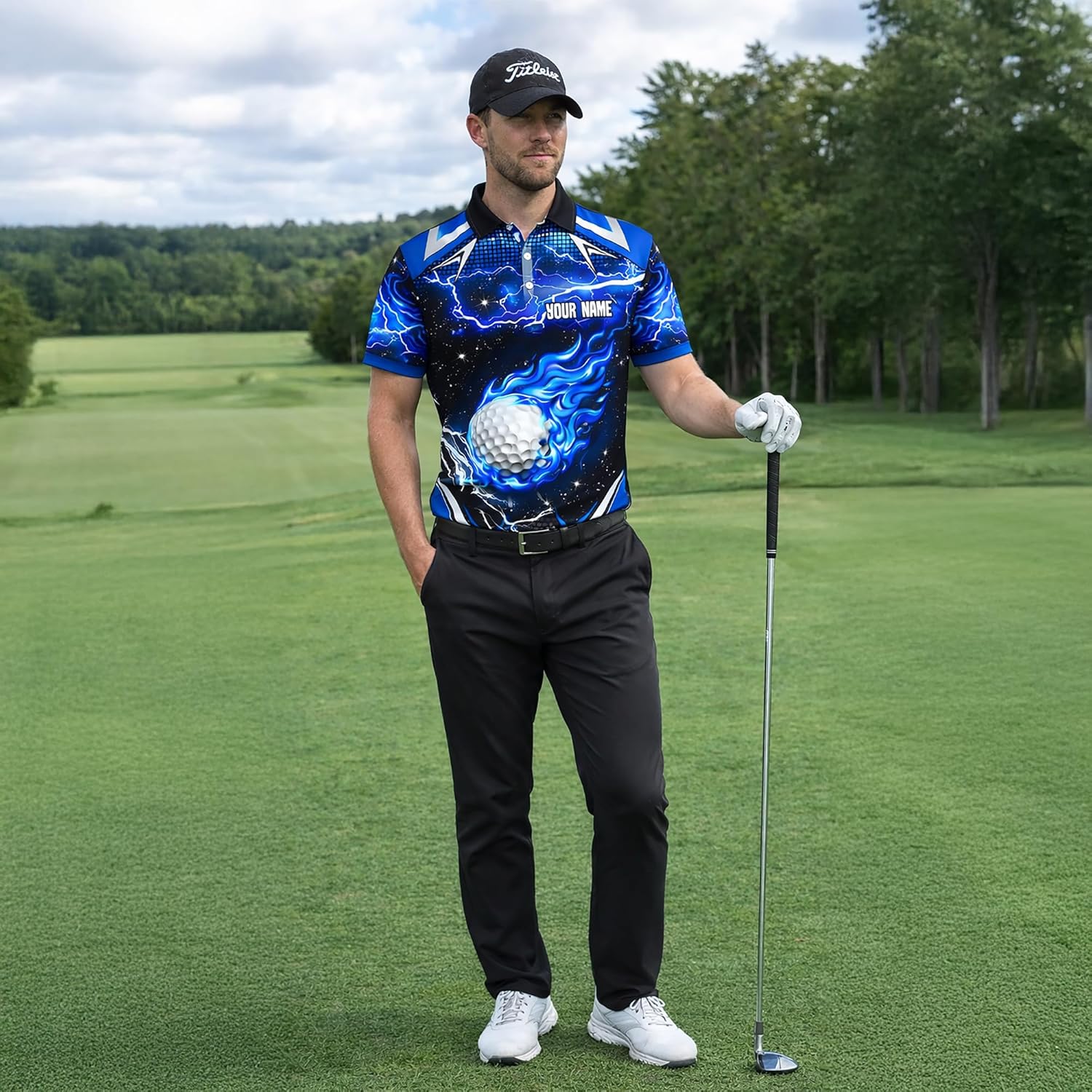 GIA26031004 CustomNameGolfPoloShirtBlueFlameGolfBallLightningPerformancePoloforMen3.jpg