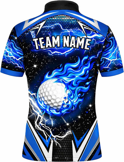 GIA26031004 CustomNameGolfPoloShirtBlueFlameGolfBallLightningPerformancePoloforMen5.jpg