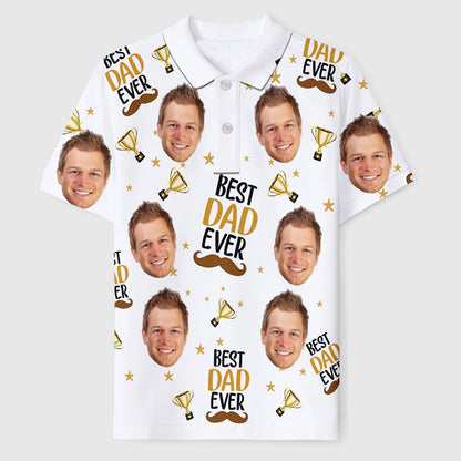 Custom Face Kids Photo Polo Shirt, Custom Best Dad Ever Polo Shirt For Dad, Father's Day Gift For Dad, Father, Shirt Gift For Father Custom_Face_Kids_Photo_Polo_Shirt_Custom_Best_Dad_Ever_Polo_Shirt_For_Dad_Father_s_Day_Gift_For_Dad_Father_Shirt_Gift_For_Father_1.jpg