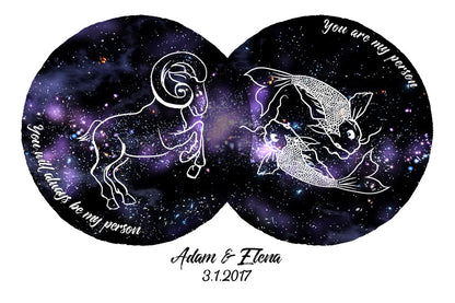 Zodiac I Belong With You Personalize Mug Gift For Couple DEMO1.jpg