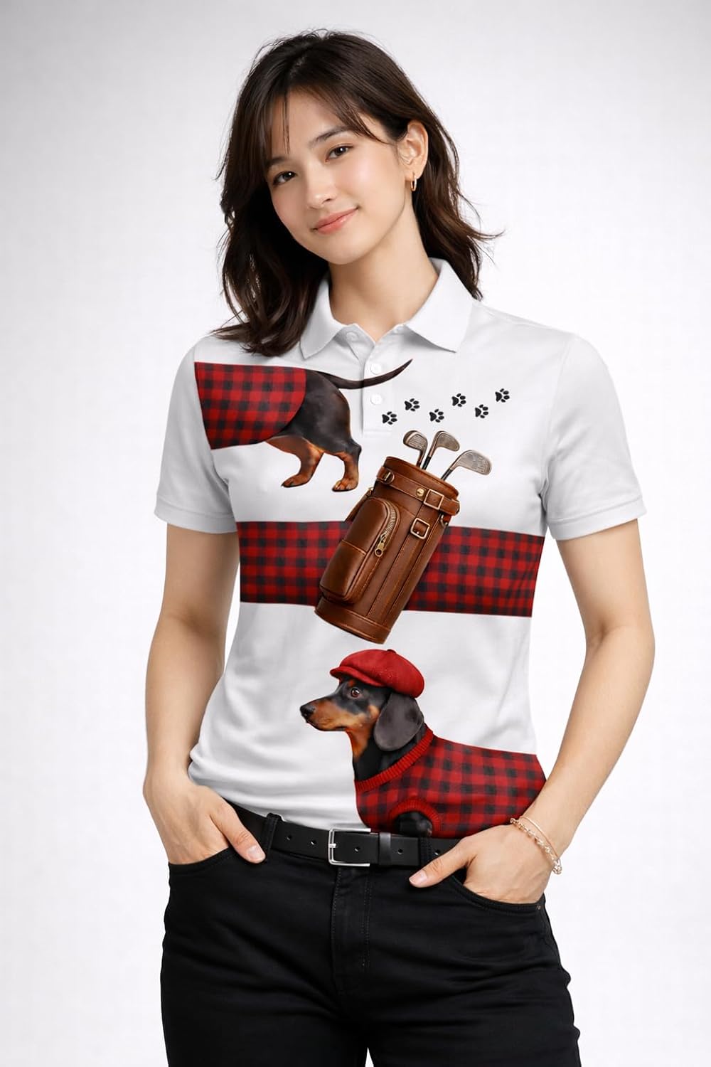 HIE26030205 DachshundGolfPoloShirtMenWomenFunnyDogGolferPlaidPatternPerformanceGolfShirtBlack2.jpg