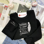 Embroidered In Memory Of, Feather With Birds Custom Embroidery Memorial Shirt With Name EmbroideredInMemoryOf_FeatherWithBirds-12.jpg?v=1743397429