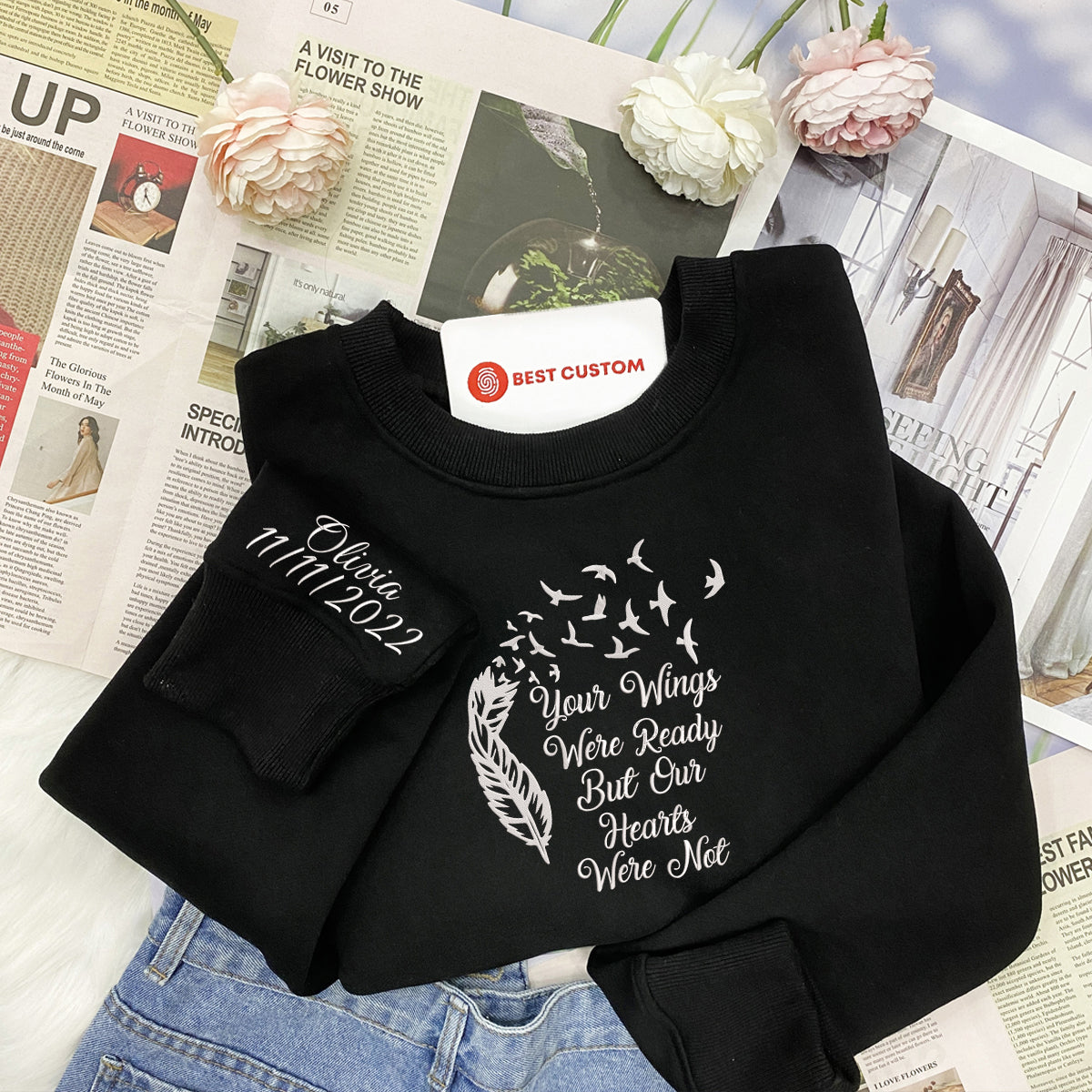 Embroidered Your Wings Were Ready But Our Hearts Were Not Custom Embroidery Memorial Shirt EmbroideredYourWingsWereReadyButOurHeartsWasNot-12.jpg