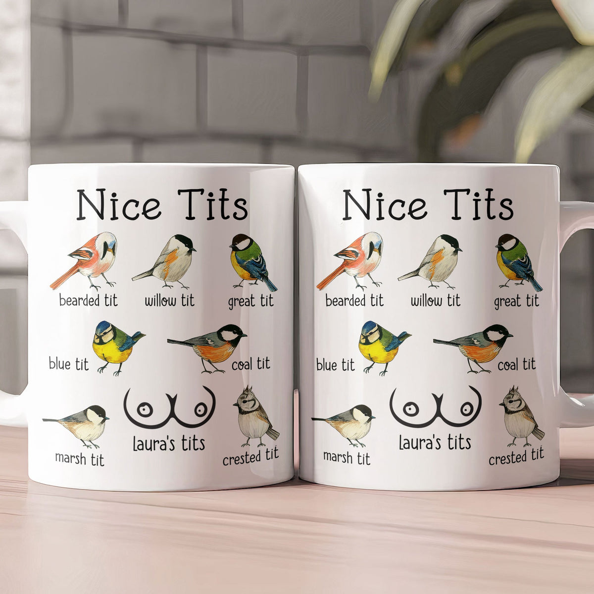 Nice Tits - Personalized Mug For Wife, GF, Friends Silly Gift, Exchange Gift