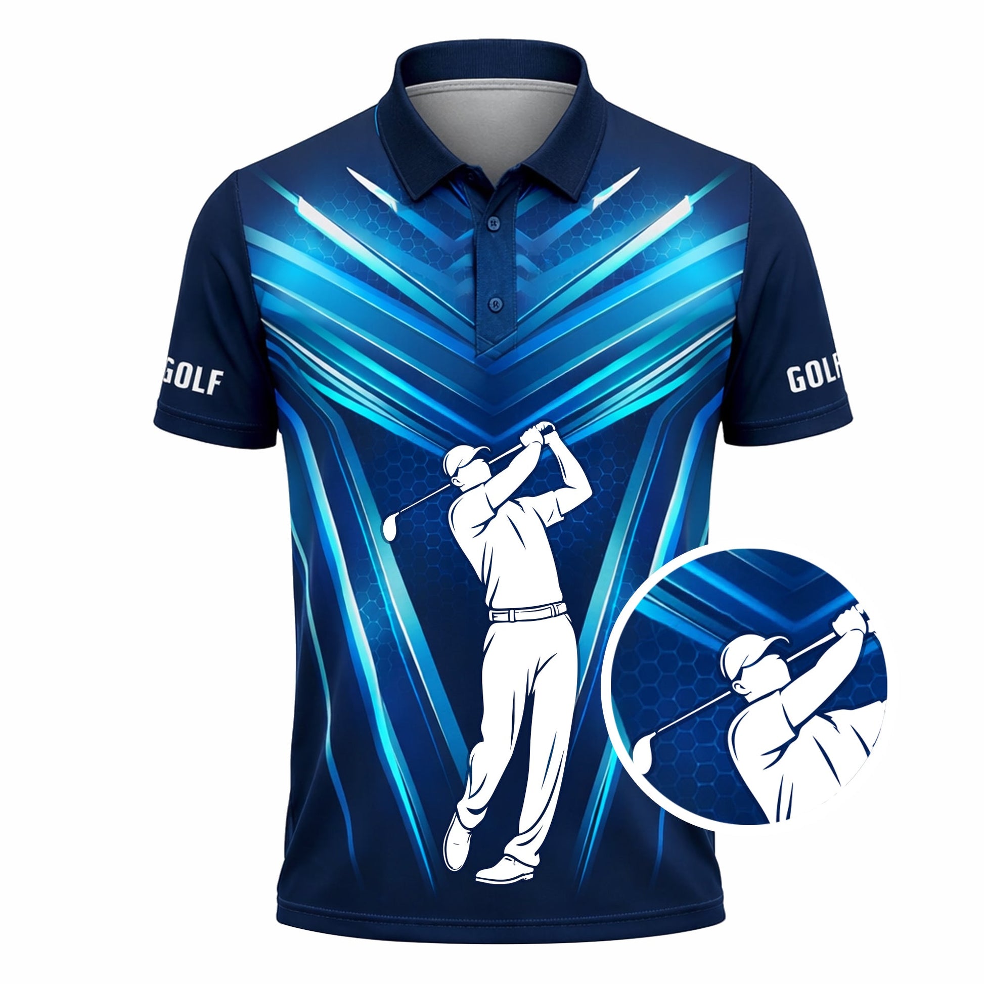 Custom Golf Polo Shirt Blue Performance Golf Shirt Personalized Name Athletic Polo GIA26031901_2.jpg