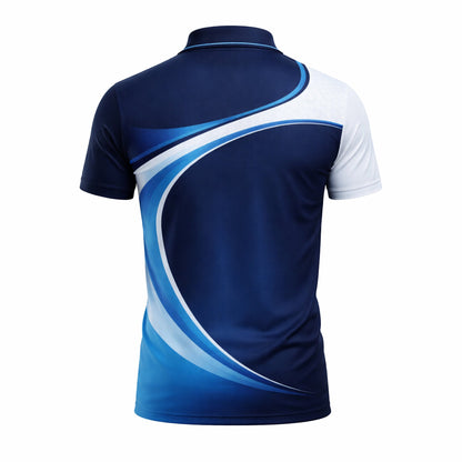 Custom Golf Polo Shirt Blue Neon Golfer Personalized Name Performance Golf Shirt Men Women Modern Sport Polo GIA26031904_3.jpg
